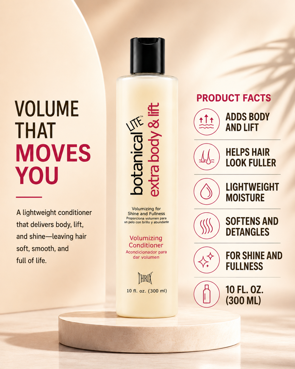 Thrix Botanical Lite Volumizing Conditioner
